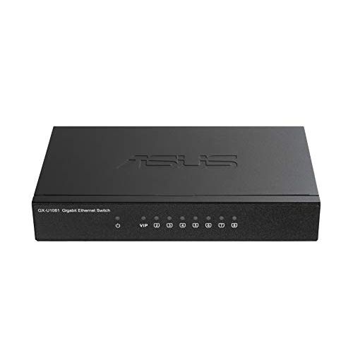 아수스 ASUS COMMUTATEUR GX U1081 (90IG0670 BO3R00) 8 Ports GIGABIT4053/A