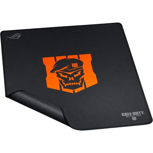 아수스 ASUS ROG Strix Edge Call of Duty (Black Ops 4 Edition) Gaming Mouse Pad Smooth Surface Optimized for Accurate Tracking Durable Anti Fray Stitching Non Slip Rubber Base Light & Po