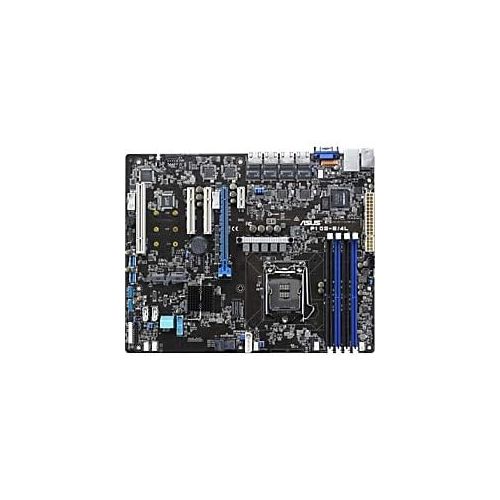 아수스 Asus Motherboard P10S E/4L LGA1151 C236 DDR4 PCI Express SATA USB ATX Retail