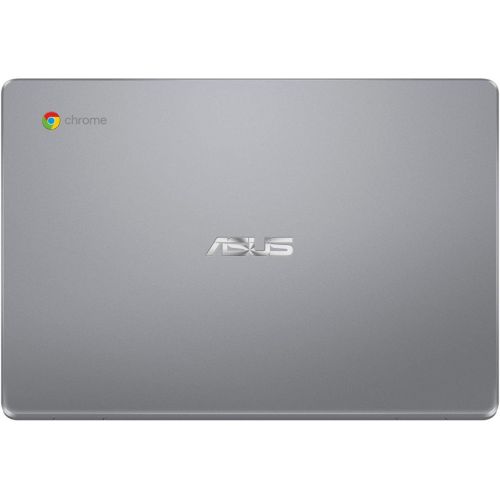 아수스 2021 Newest Asus Chromebook 11.6 Inch Laptop, Intel Celeron N3350 up to 2.4 GHz, 4GB RAM, 16GB eMMC, WiFi, Bluetooth, Webcam, Chrome OS + NexiGo 32GB MicroSD Card Bundle