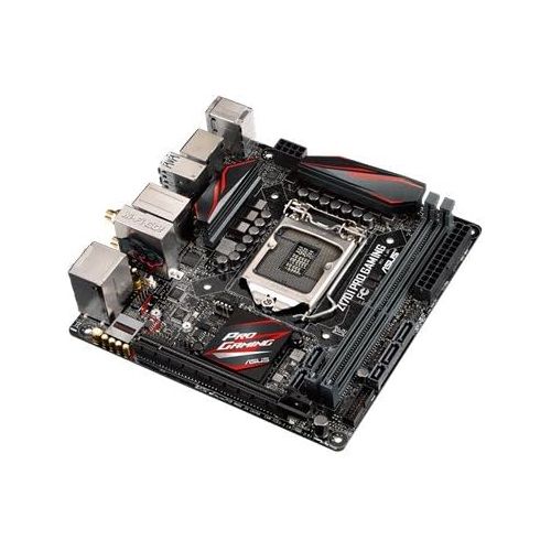 아수스 ASUS LGA1151 DDR4 DisplayPort HDMI SATA 6Gb/s USB 3.1 Mini ITX Motherboard Z170I PRO Gaming