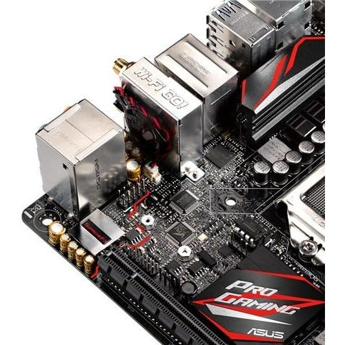 아수스 ASUS LGA1151 DDR4 DisplayPort HDMI SATA 6Gb/s USB 3.1 Mini ITX Motherboard Z170I PRO Gaming