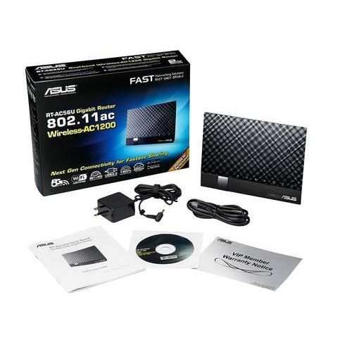 아수스 ASUS AC1200 5th Gen Dual Band Wireless RT AC56U Gigabit Router