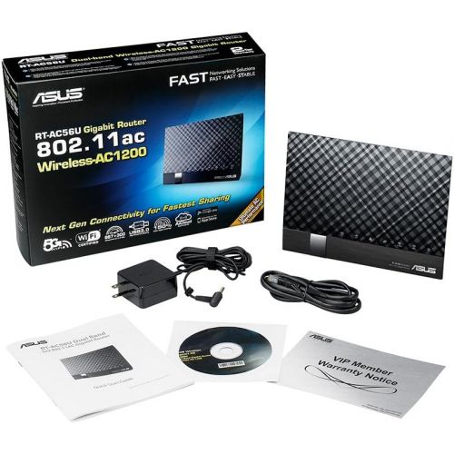 아수스 ASUS AC1200 5th Gen Dual Band Wireless RT AC56U Gigabit Router