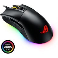 ASUS ROG Gladius II Origin Wired USB Optical Ergonomic FPS Gaming Mouse featuring Aura Sync RGB, 12000 DPI Optical, 50G Acceleration, 250 IPS sensors and swappable Omron switches,B