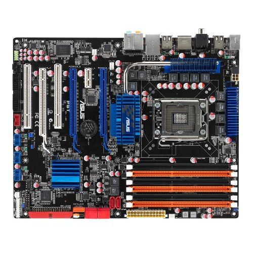 아수스 ASUS P6T LGA 1366 X58 DDR3 ATX Motherboard