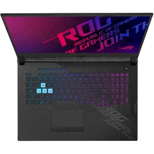 아수스 ASUS ROG Strix G712 17.3 Full HD 144Hz Gaming Notebook Computer, Intel Core i7 10750H 2.6GHz, 16GB RAM, 512GB SSD, NVIDIA GeForce RTX 2060 6GB, Windows 10 Home