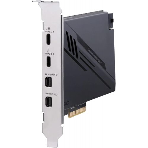 아수스 Asus ThunderboltEX 4 Card PCI Express 2 x Thunderbolt 4 (USB C) 2 x Mini DisplayPort In TBT Header USB 2.0 Header