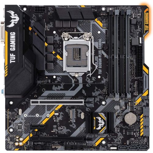 아수스 Asus TUF B365M PLUS Gaming (Wi Fi) LGA1151 (300 Series) DDR4 HDMI WiFi M.2 mATX Motherboard