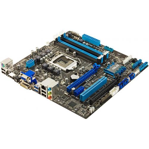 아수스 ASUS P8H77 M/CSM LGA 1155 Intel H77 HDMI SATA 6Gb/s USB 3.0 Micro ATX Intel Motherboard