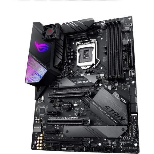 아수스 ASUS 90MB0YF0 M0EAY1 Motherboard, ASUS STRIX Z390 E Gaming, Intel Z390, RoG Sockel 115 Black