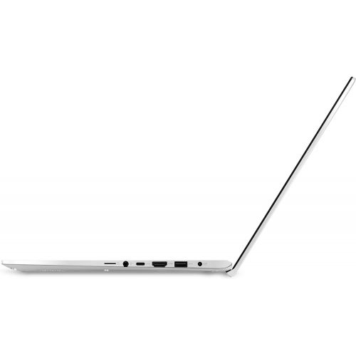 아수스 ASUS VivoBook S512 Thin and Light Laptop, 15.6” FHD, Intel Core i7 10510U CPU, 8GB DDR4 RAM, 256GB PCIe SSD + 1TB HDD, Windows 10 Home, S512FA DS71, Silver Metal