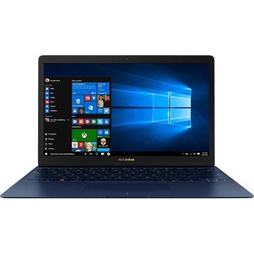 아수스 ASUS ZenBook 3 UX390UA 12.5 Laptop Intel Core i7 7500U 16GB RAM 512GB SATA SSD with Fingerprint Sensor, Royal Blue Windows 10 Pro