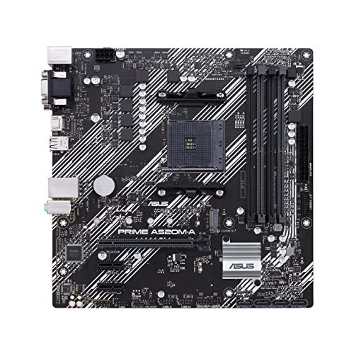 아수스 Asus Prime A520M A/CSM Desktop Motherboard AMD Chipset Socket AM4 Micro ATX