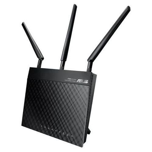 아수스 ASUS N900 WiFi Router (RT N66U) Dual Band Gigabit Wireless Internet Router, 4 GB Ports, Gaming & Streaming, Easy Setup, Parental Control