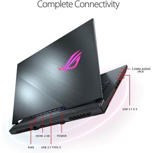 아수스 ASUS ROG Strix Scar III (2019) Gaming Laptop, 15.6” 240Hz IPS Type Full HD, NVIDIA GeForce RTX 2070, Intel Core i7 9750H, 16GB DDR4, 1TB FireCuda SSHD, Per Key RGB KB, Windows 10,