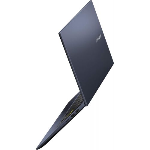 아수스 2021 Asus VivoBook 14 Premium Thin and Light Laptop I 14” FHD Display I AMD 4 Core Ryzen 5 3500U I 8GB DDR4 512GB SSD I Backlit Fingerprint USB C HDMI Wifi6 Harman Win10 + 32GB Mic