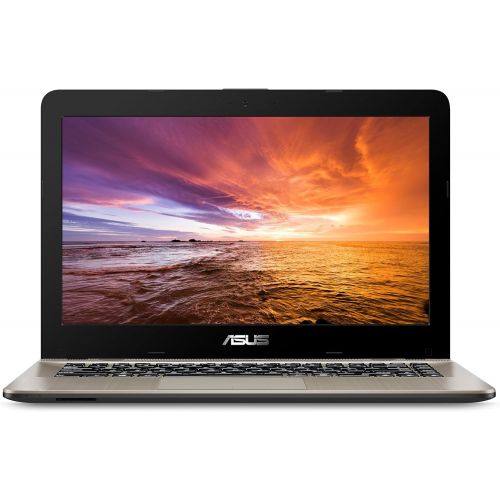 아수스 Asus VivoBook F441 Light and Powerful Laptop, AMD A9 Dual Core Processor (Boost Up to 3.6 GHz), Radeon R5 Graphics, 8GB DDR4 RAM, 256GB SSD, 14” FHD Display, Windows 10, F441BA DS9