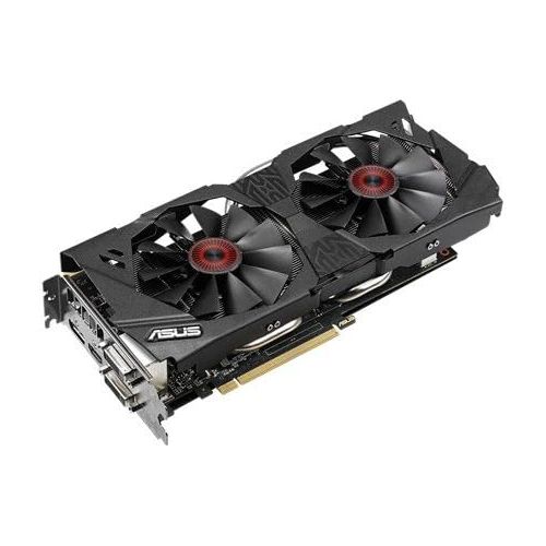 아수스 ASUS STRIX GeForce GTX 970 Overclocked 4 GB DDR5 256 bit DisplayPort HDMI 2.0 DVI I Graphics Card