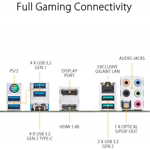 아수스 ASUS Tuf Plus Gaming AM4 AMD X570 ATX DDR4 SDRAM Motherboard