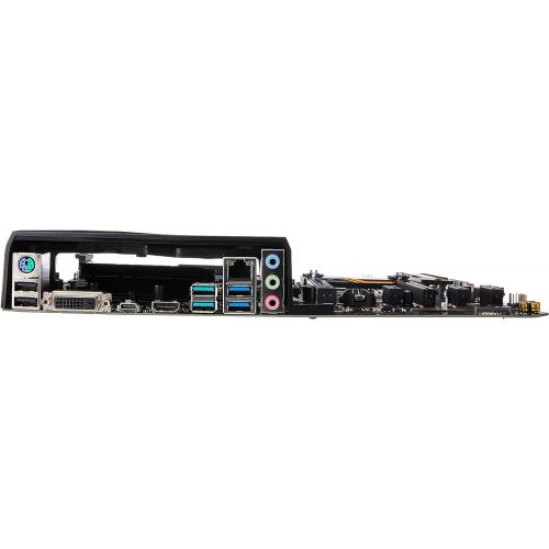 아수스 ASUS TUF Z370 PLUS Gaming LGA1151 (Intel 8th Gen) DDR4 HDMI DVI M.2 Z370 ATX Motherboard with Gigabit LAN and USB 3.1