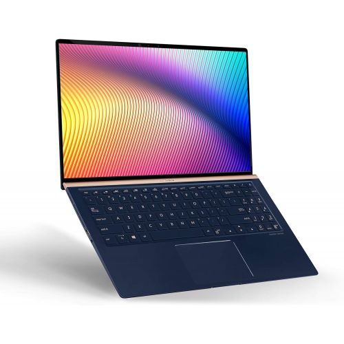 아수스 Asus ZenBook 15 Ultra Slim Compact Laptop 15.6” FHD 4 Way NanoEdge, Intel Core i7 8565U Processor, 16GB DDR4, 512GB PCIe SSD, GeForce GTX 1050, Ir Camera, Windows 10, UX533FD DH74,