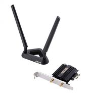 Asus AX3000 (Pce AX58BT) Next Gen WiFi 6 Dual Band PCIe Wireless Adapter with Bluetooth 5.0 Ofdma, 2x2 MU Mimo and Wpa3 Security,Black