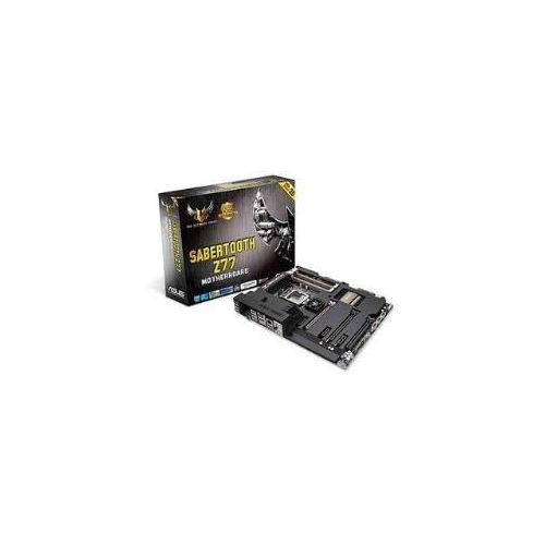 아수스 Asus SABERTOOTH Z77 LGA1155/ IntelZ77/ DDR3/ Quad CrossFireX&Quad SLI/ SATA3&USB3.0/ A&GbE/ ATX