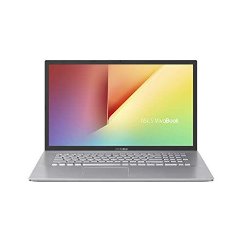 아수스 Asus Vivobook M712DA 17.3 inch FHD Premium Laptop PC, AMD Dual Core Ryzen 3 3250U, AMD Radeon Graphics, 8GB DDR4 RAM, 256GB SSD, Windows 10 Home 64 bit, Silver