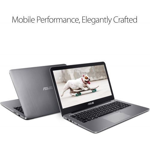 아수스 ASUS VivoBook E403NA US04 Thin and Lightweight 14” FHD Laptop, Intel Celeron N3350 Processor, 4GB RAM, 64GB eMMC Storage, 802.11ac Wi Fi, USB C, Windows 10