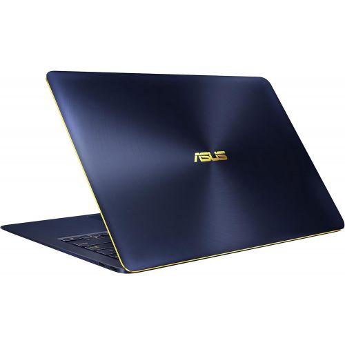 아수스 ASUS UX490UA IH74 BL ZenBook 3 Deluxe 14 FHD Ultraportable Laptop, Intel Core i7 8550U, 16GB RAM, 512GB SSD, Windows 10 Pro, Royal Blue