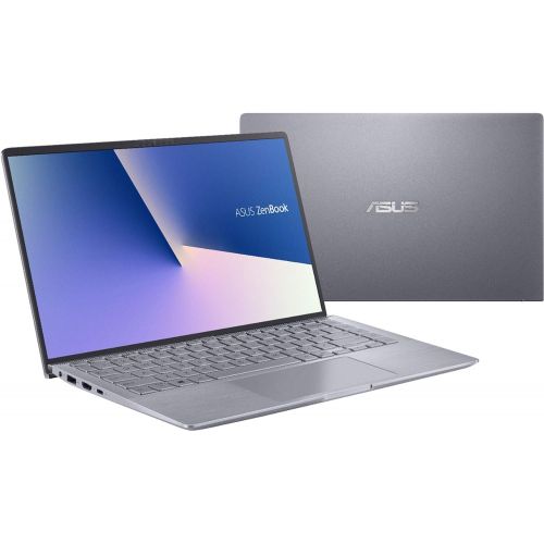 아수스 Asus Zenbook 14 2020 Flagship Laptop?Computer I 14 FHD WLED I AMD 6 Core Ryzen 5 4500U ( i7 8550U) I 8GB DDR4 256GB PCIe SSD I NVIDIA MX350 Alexa Backlit?KB Win 10 + 16GB Micro SD