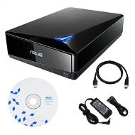 ASUS BW 16D1X U 16x External Blu ray BDXL Drive with BD Suite Disc USB 3.0 Cable Power Adapter and Cord