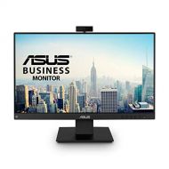ASUS BE24EQK 23.8” Business Monitor with Webcam, 1080P Full HD IPS, Eye Care, DisplayPort HDMI, Frameless, Built in Adjustable 2MP Webcam, Mic Array, Stereo Speaker, Video Conferen