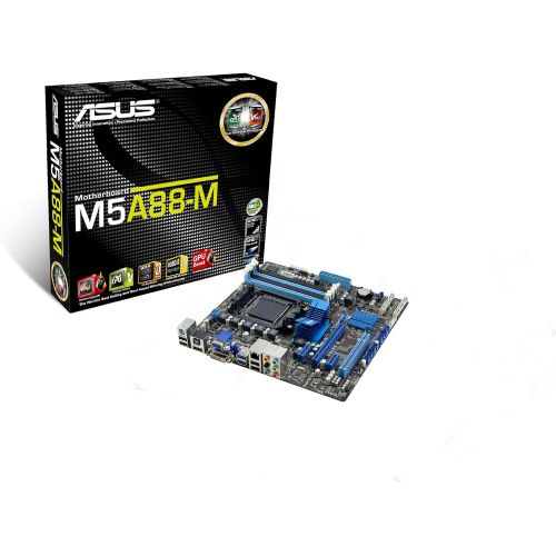 아수스 ASUS M5A88 M AM3+ AMD 880G HDMI SATA 6Gb/s USB 3.0 Micro ATX AMD Motherboard