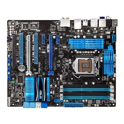 아수스 ASUS P8P67 PRO (REV 3.1) Motherboard ATX LGA1155 Socket P67 USB 3.0, FireWire Bluetooth, Gigabit Ethernet HD Audio (8 channel)