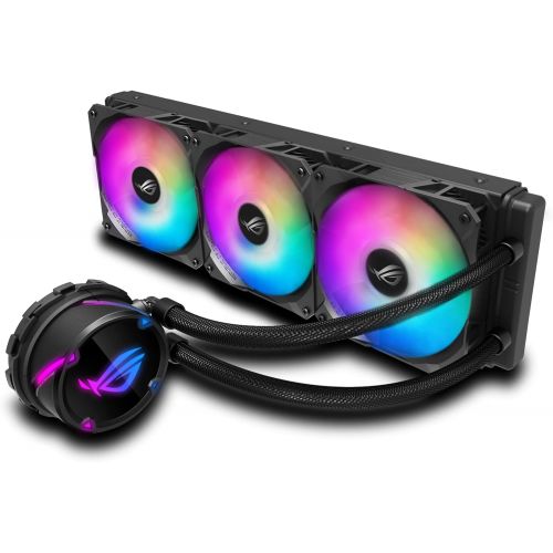 아수스 ASUS ROG Strix LC 360 RGB, Cooler CPU All in one ROG, with addressable RGB Lighting, Aura sync, NCVM Pump Coating and ROG Radiator Fan