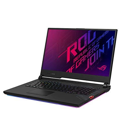 아수스 ASUS ROG Strix Scar 17 Gaming Laptop, 17.3” 300Hz FHD IPS Type Display, NVIDIA GeForce RTX 2080 Super, Intel Core i9 10980HK, 16GB DDR4, 512GB PCIe SSD, Per Key RGB Keyboard, Win10