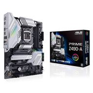 ASUS Prime Z490 A LGA 1200 (Intel 10th Gen) ATX Motherboard (14 DrMOS Power Stages,Dual M.2, Intel 2.5 Gb Ethernet, USB 3.2 Front Panel Type C, Thunderbolt 3 Support, Aura Sync