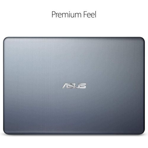 아수스 2021 Newest ASUS Laptop L406 Thin and Light Laptop, 14” HD Display, Intel Celeron N4000 Processor, 4GB RAM, 64GB eMMC Storage, Webcam, HDMI, Windows 10, Microsoft 365 + Oydisen Clo