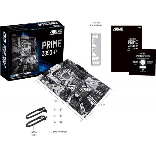 아수스 ASUS Prime Intel Z390 P ATX DDR4 SDRAM Motherboard