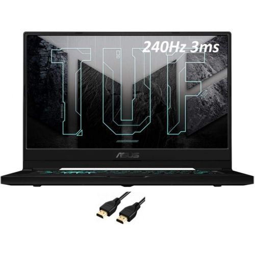 아수스 2021 ASUS TUF Dash 15.6 240Hz Gaming FHD Laptop Computer, 4 Core Intel Core i7 11370H 3.30 GHz, 24GB RAM, 1TB SSD, GeForce RTX 3070, Backlit Keyboard,Bluetooth,Wi Fi,Type C,Win 10V