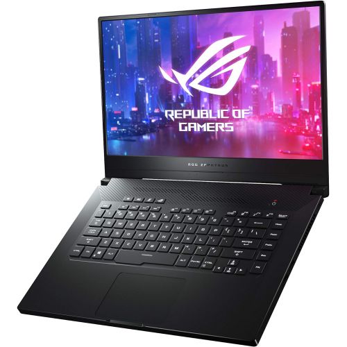 아수스 ASUS ROG Zephyrus G Ultra Slim Gaming Laptop, 15.6” 120Hz IPS Type FHD, GeForce GTX 1660 Ti, AMD Ryzen 7 3750H, 8GB DDR4, 512GB PCIe NVMe SSD, Windows 10, GA502GU PB73