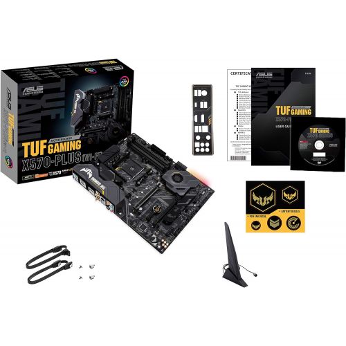 아수스 ASUS Tuf Gaming Plus AM4 AMD X570 ATX DDR4 SDRAM Motherboard