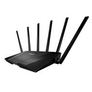 ASUS AC3200 Tri Band Gigabit WiFi Router, AiProtection Lifetime Security by Trend Micro, Adaptive QoS, Parental Control (RT AC3200)