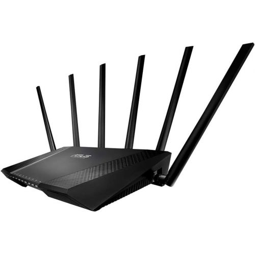 아수스 ASUS AC3200 Tri Band Gigabit WiFi Router, AiProtection Lifetime Security by Trend Micro, Adaptive QoS, Parental Control (RT AC3200)