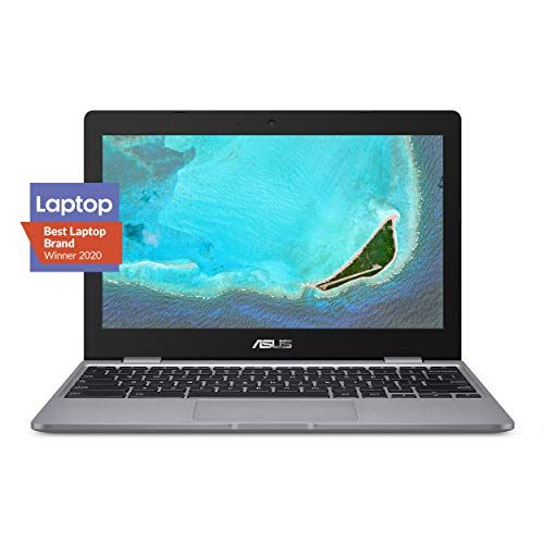 아수스 ASUS Chromebook C223 11.6 HD Chromebook Laptop, Intel Dual Core Celeron N3350 Processor (up to 2.4GHz), 4GB RAM, 32GB eMMC Storage, Premium Design, Grey, C223NA DH02