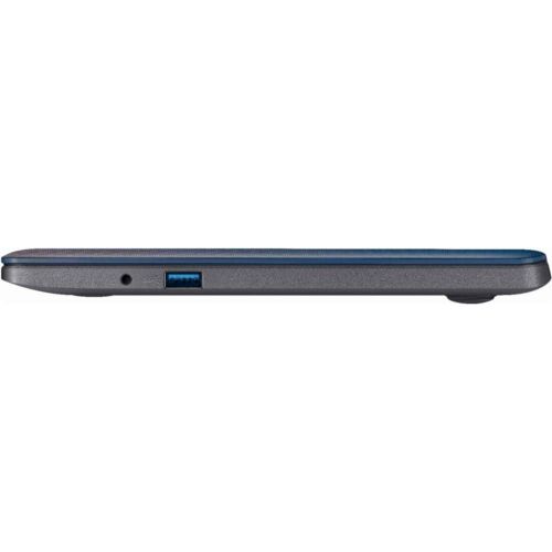 아수스 Asus Vivobook E203MA Thin and Lightweight 11.6” HD Laptop, Intel Celeron N4000 Processor, 4GB RAM, 64GB eMMC Storage, 802.11AC Wi Fi, HDMI, USB C, Win 10