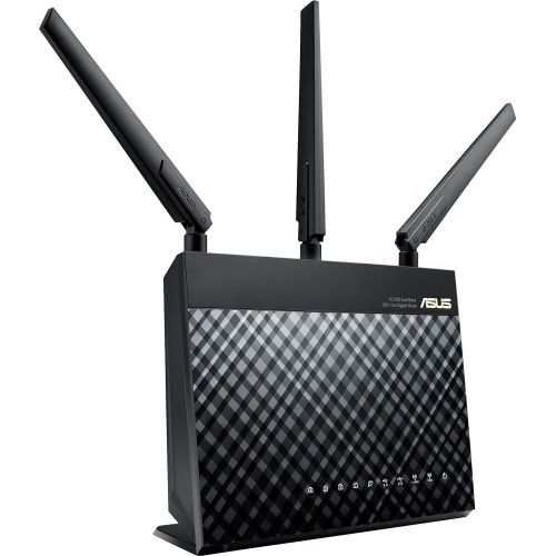 아수스 ASUS WiFi Gaming Mesh Router (RT AC1900P 2 PK) Dual Band Gigabit Wireless Internet Router, 5 GB Ports, Gaming & Streaming, AiMesh Compatible, Free Lifetime Internet Security, Par