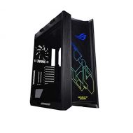 Asus ROG Strix Helios GX601 RGB Mid Tower Computer Case for up to EATX Motherboards with USB 3.1 Front Panel, Smoked Tempered Glass, Brushed Aluminum and Steel Construction, and Fo